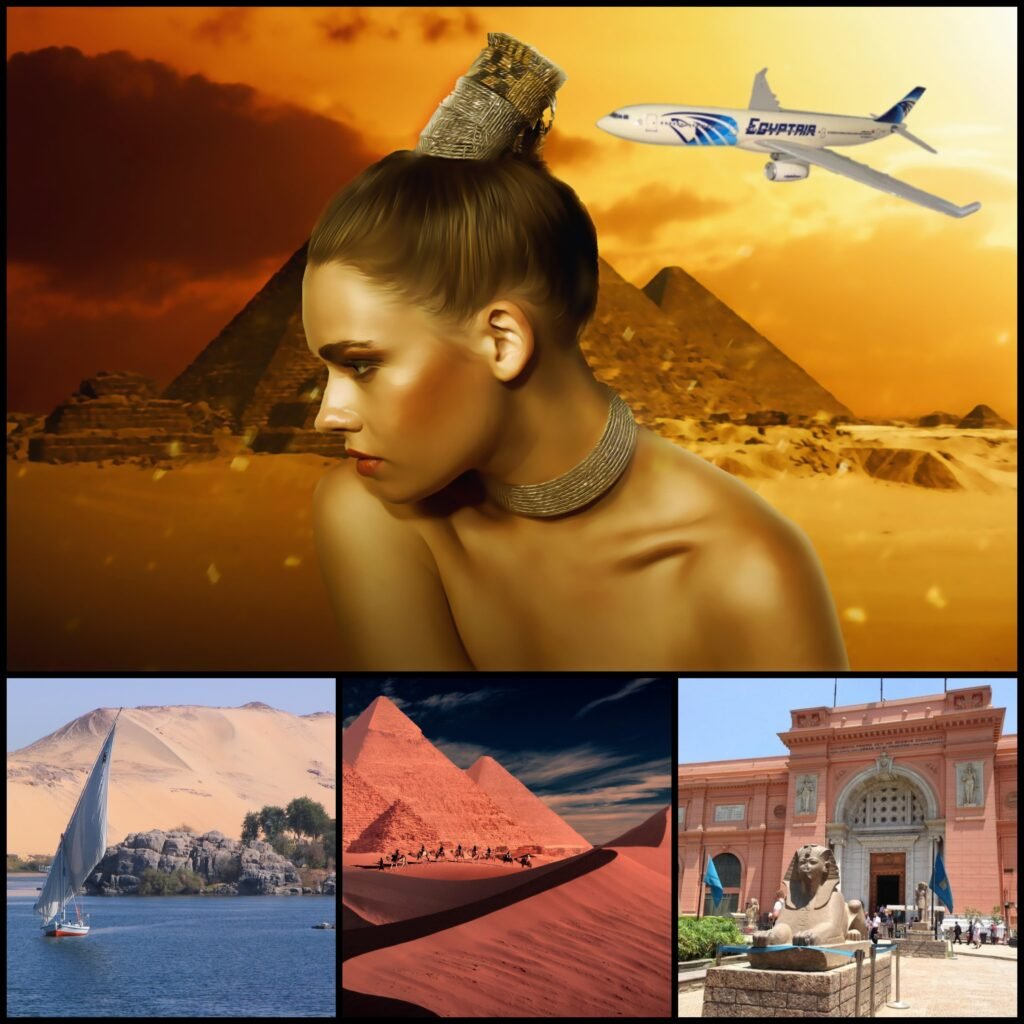 Uçakla Kahire Каир на самолете из Хургады Cairo By Plane From Hurghada Cairo in Aereo