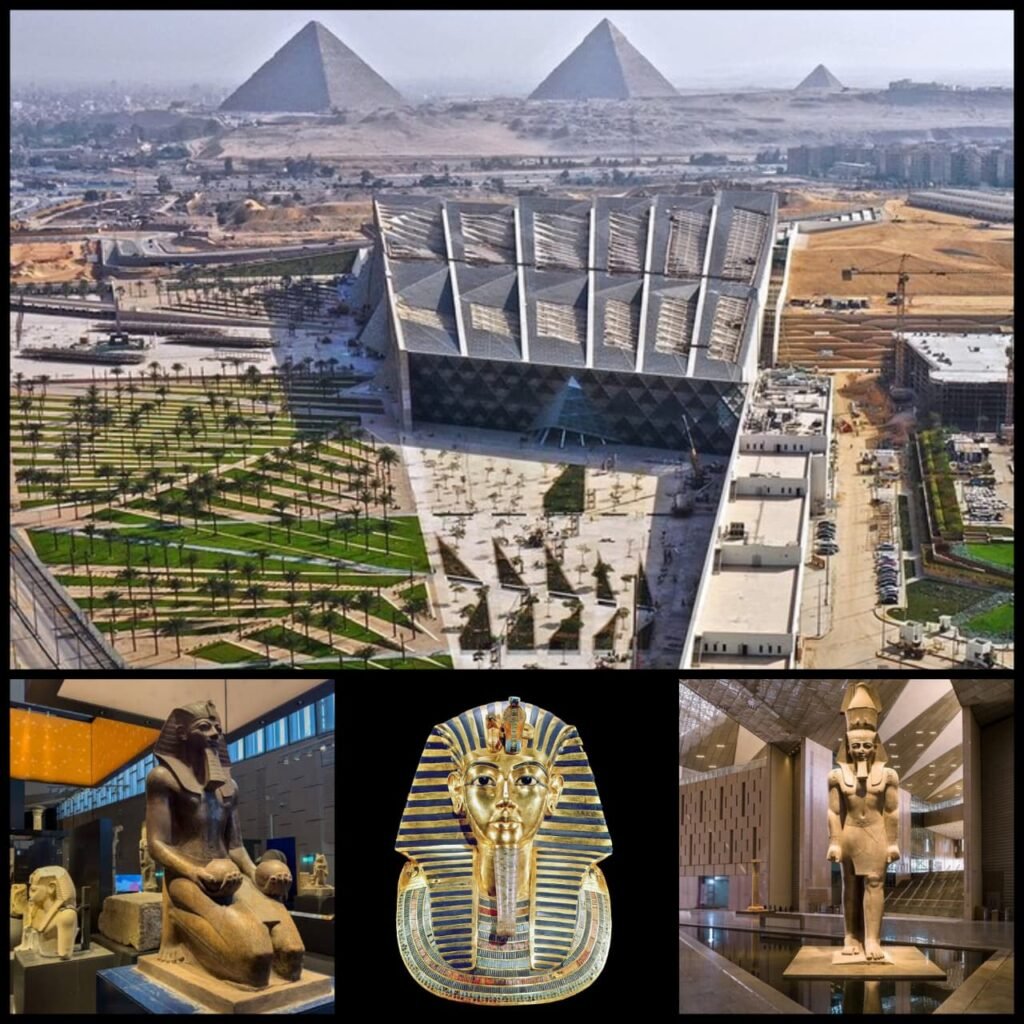 Grand Egyptian Museum by bus From Sharm Il Grande Museo Egizio Новый Египетский музей Yeni Mısır Müzesi Büyük şarm El-Şeyh