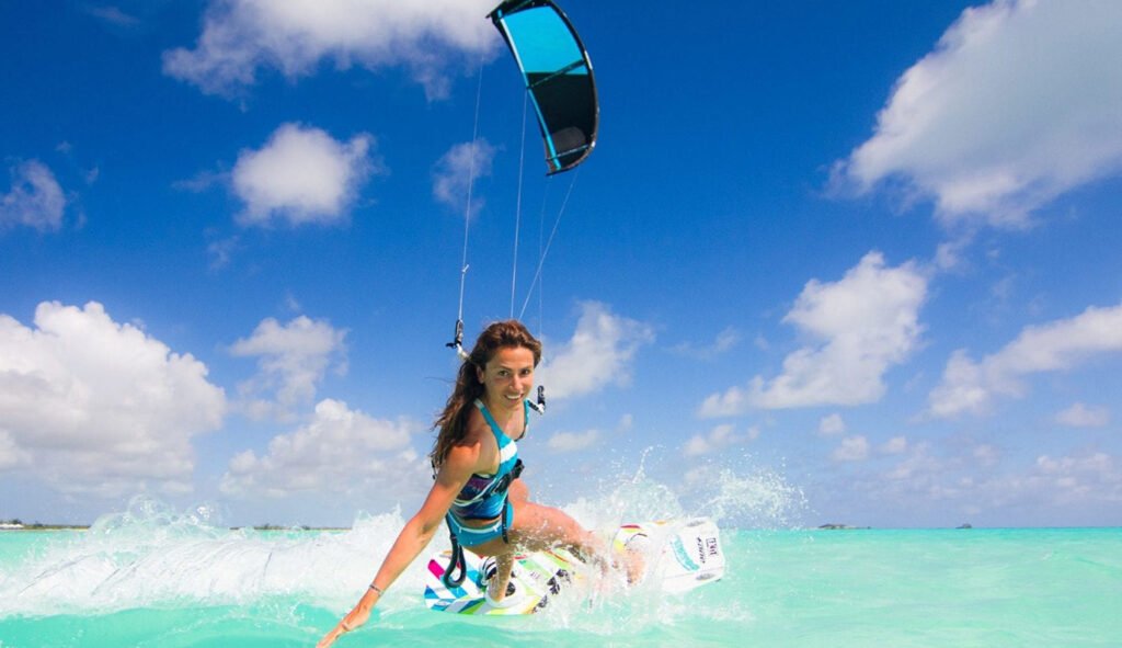 Kitesurfing